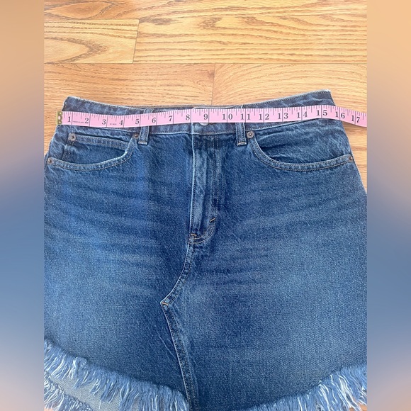 Free People / We the Free Denim Mini Skirt - Size 29 - Picture 2 of 7